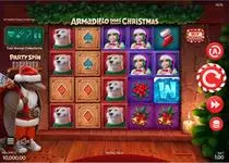 Play Armadillo Does Christmas 2023 Casino Slot - Main Screen Reels