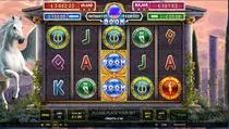 Play Enchanted Pegasus BOOM Casino Slot - Main Screen Reels