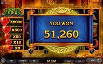 Play Fisher King Casino Slot - Winning Screenshot