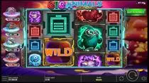 Play Giganimals GigaBlox Casino Slot - Main Screen Reels