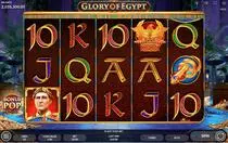 Play Glory of Egypt Casino Slot - Main Screen Reels