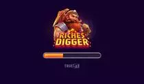 Play Riches Digger Casino Slot - Introduction Screen