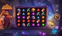 Play Riches Digger Casino Slot - Main Screen Reels