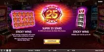 Play Super 25 Stars Casino Slot - Info and Rules