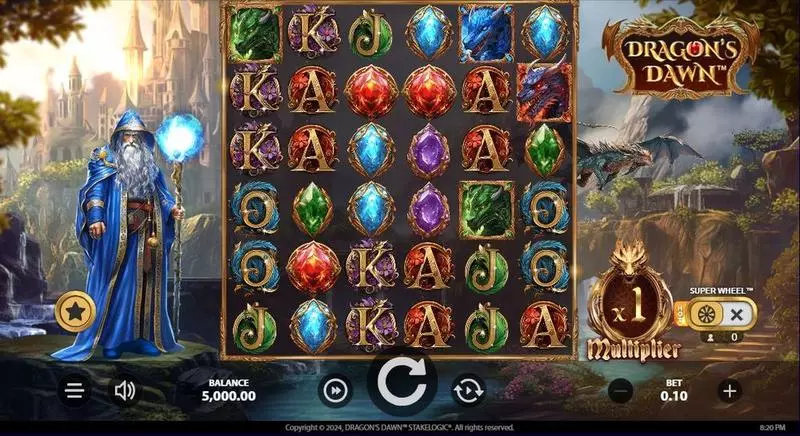 Play  Dragon’s Dawn Slot Main Screen Reels