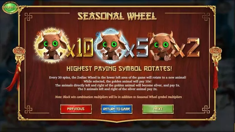 Play 4 Seasons Slot Info and Rules