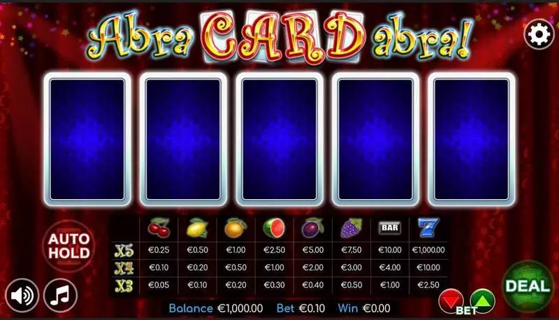 Play Abracardabra  Slot Main Screen Reels
