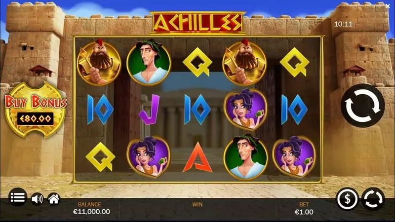 Play Achilles Slot Main Screen Reels