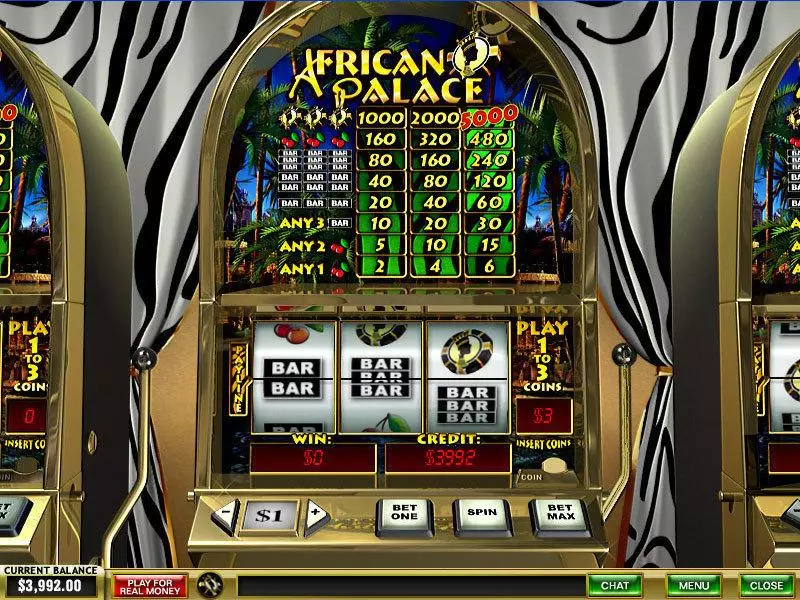 Play African Palace Slot Main Screen Reels
