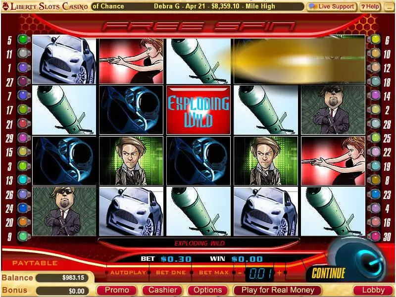 Play Agent Cash Slot Bonus 3