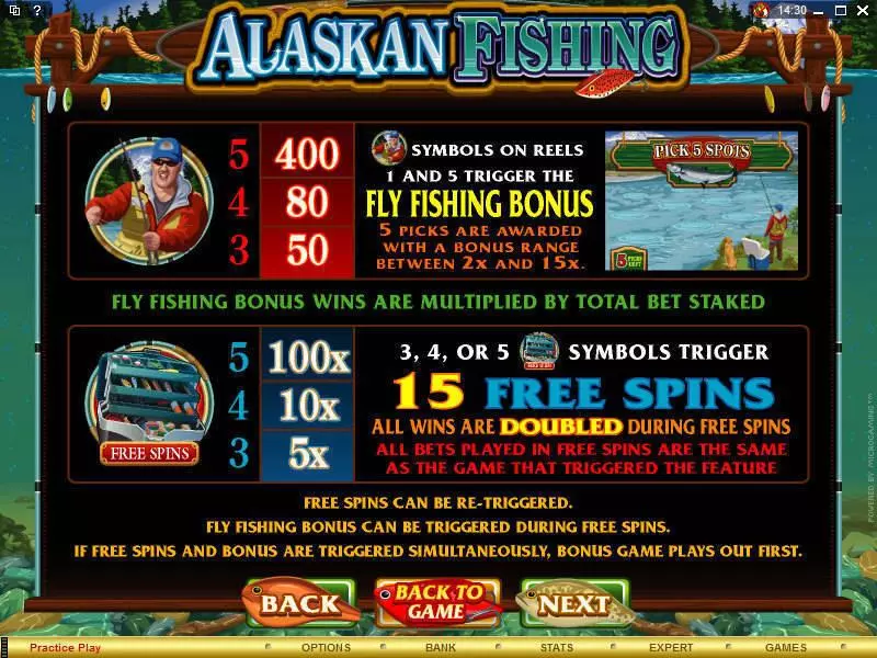 Play Alaskan Fishing Slot Info and Rules