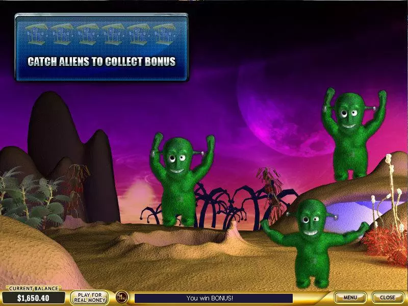 Play Alien Hunter Slot Bonus 3
