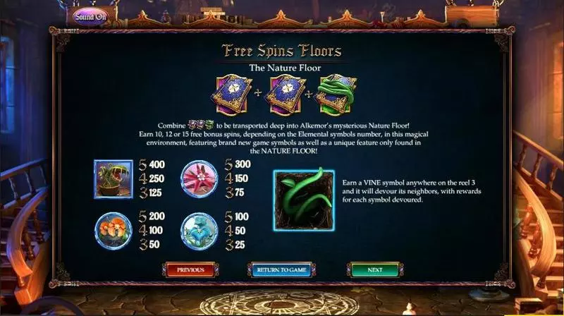 Play Alkemor's Tower Slot Info and Rules