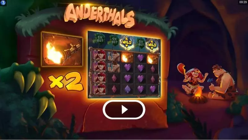 Play Anderthals Slot Info and Rules