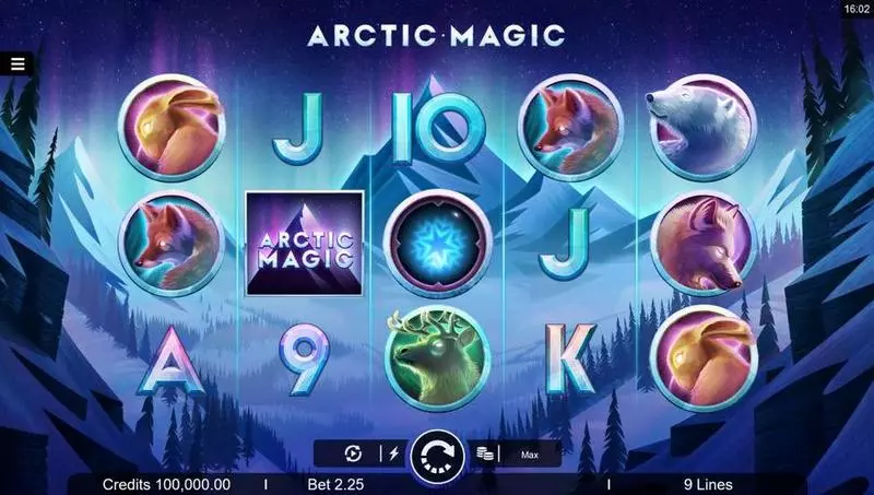 Play Arctic Magic Slot Main Screen Reels