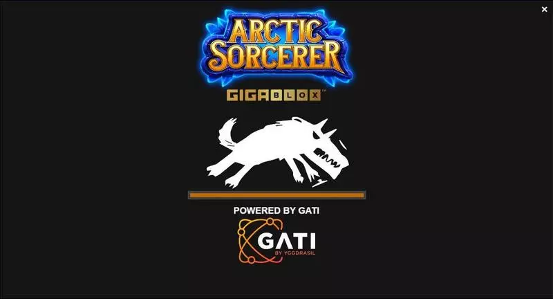 Play Arctic Sorcerer Gigablox Slot Introduction Screen