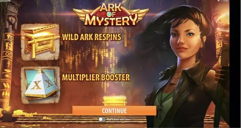 Play Ark of Mystery Slot Info and Rules