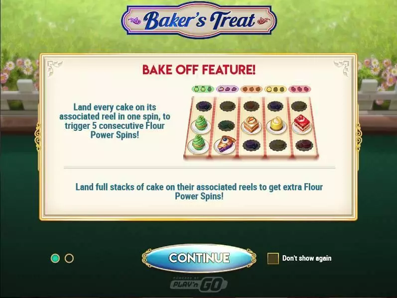 Play Baker's Treat Slot Info and Rules