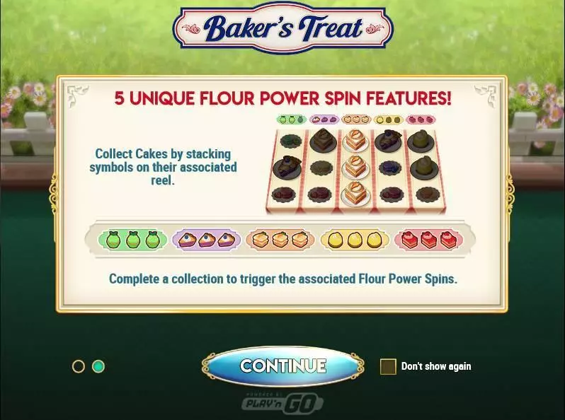 Play Baker's Treat Slot Info and Rules