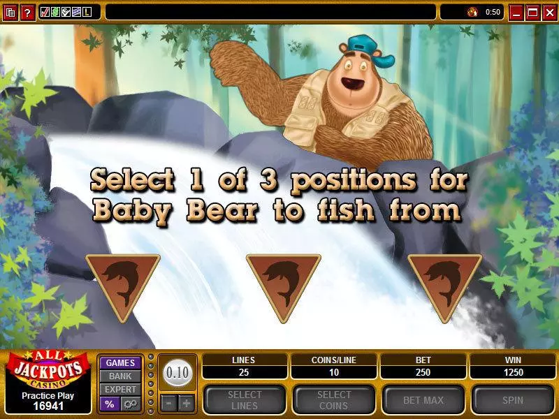 Play Bearly Fishing Slot Bonus 1