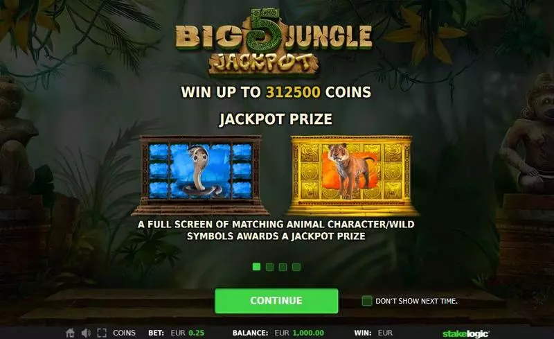 Play Big 5 Jungle Jackpot Slot Info and Rules