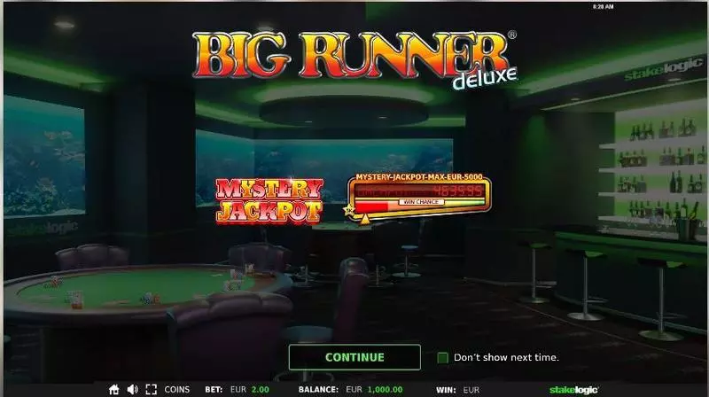 Play Big Runner Deluxe Slot Info and Rules