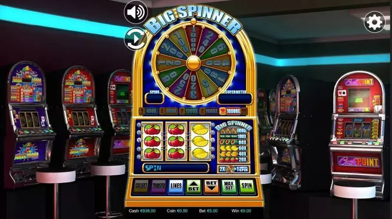 Play Big Spinner Slot Main Screen Reels