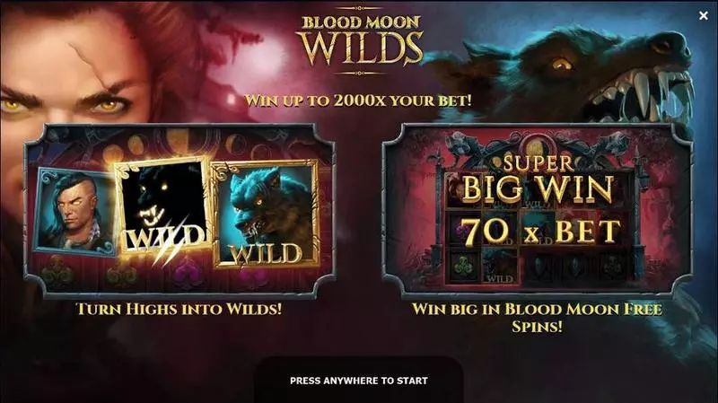 Play Blood Moon Wilds Slot Info and Rules