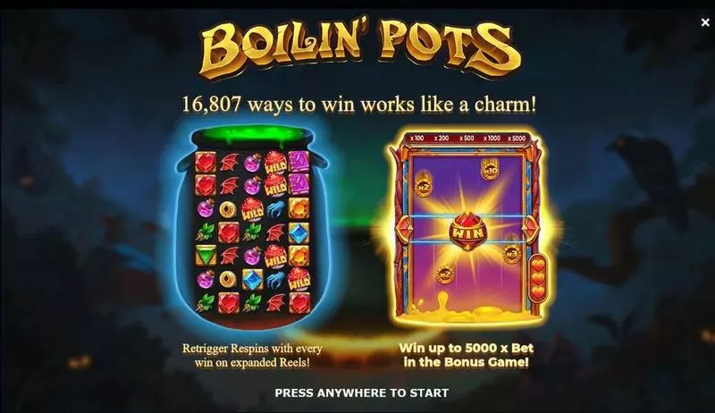 Play Boiling Pots  Slot Info and Rules