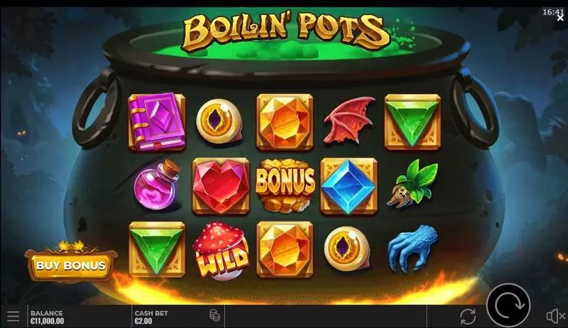 Play Boiling Pots  Slot Main Screen Reels