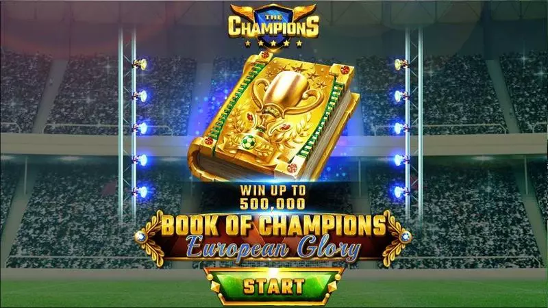 Play Book Of Champions – European Glory Slot Introduction Screen
