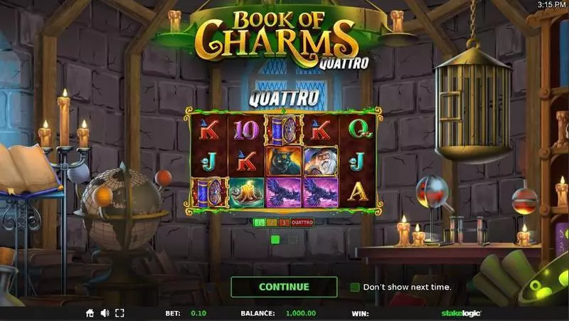 Play Book of Charms Slot Info and Rules