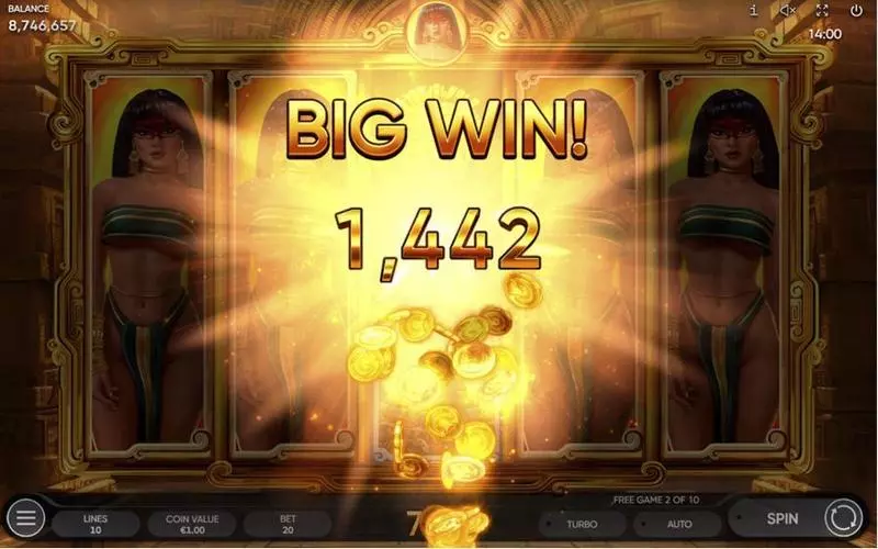 Play Book of Conquistador Slot Winning Screenshot