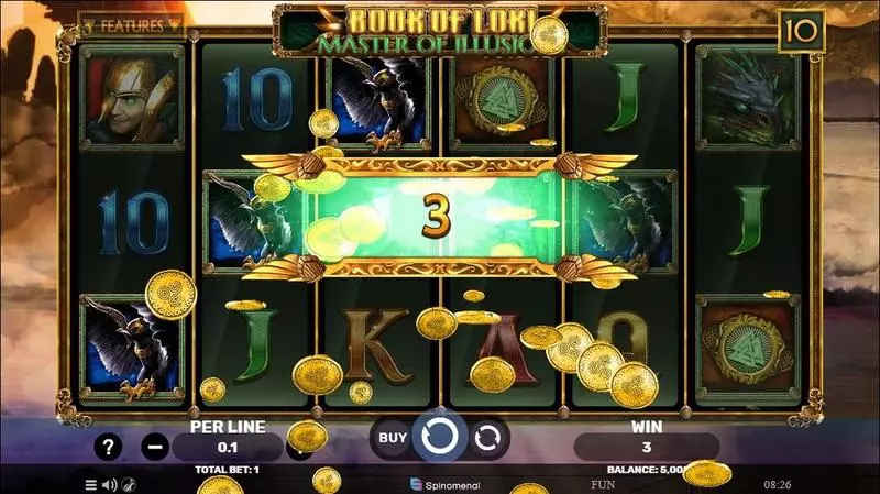Play Book Of Loki – Master Of Illusions Slot Winning Screenshot