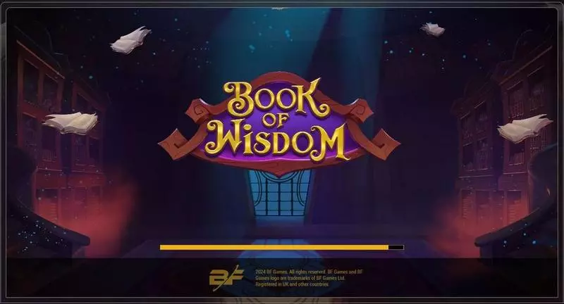 Play Book Of Wisdom Slot Introduction Screen