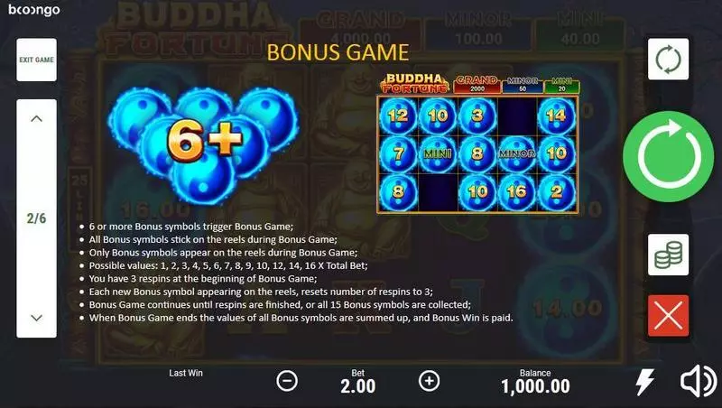 Play Buddha Fortune Slot Bonus 1