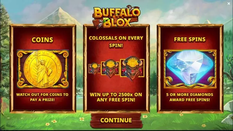 Play Buffalo Blox Gigablox Slot Free Spins Feature