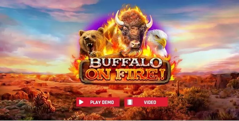 Play Buffalo On Fire! Slot Introduction Screen