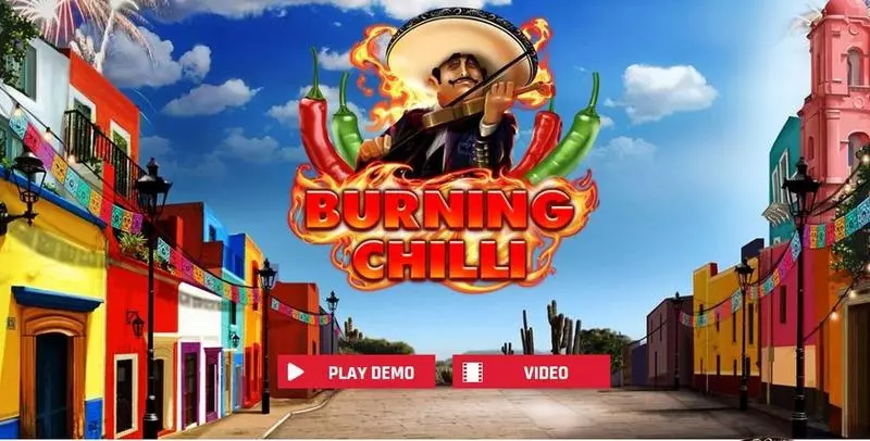 Play Burning Chilli Slot Introduction Screen