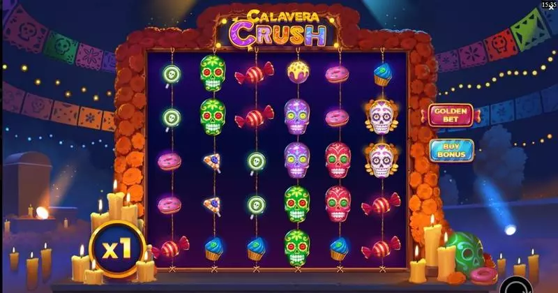 Play Calavera Crush Slot Main Screen Reels