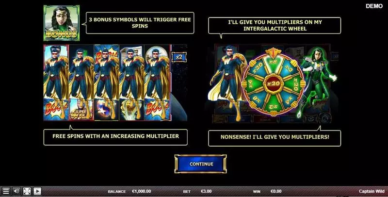 Play Captain Wild Slot Info and Rules