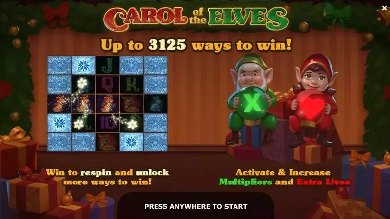 Play Carol of the Elves Slot Info and Rules