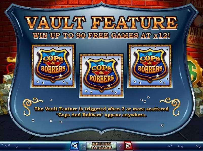 Play Cash Bandits Slot Info and Rules