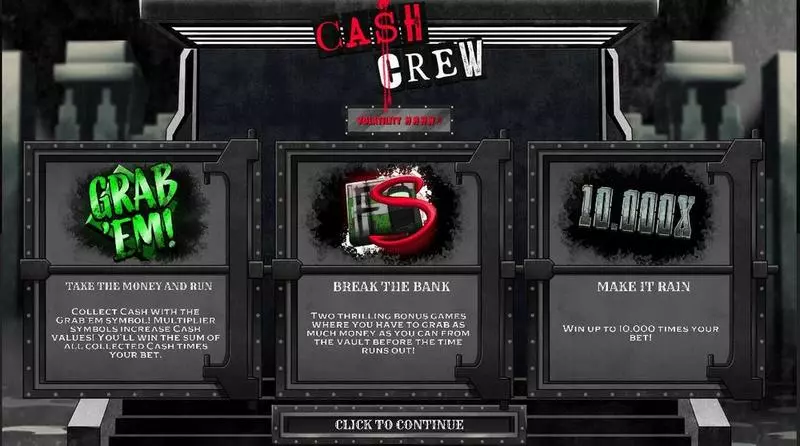 Play Cash Crew Slot Info and Rules