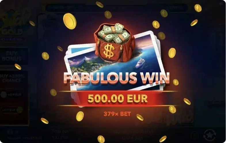 Play Catch The Gold Slot Winning Screenshot