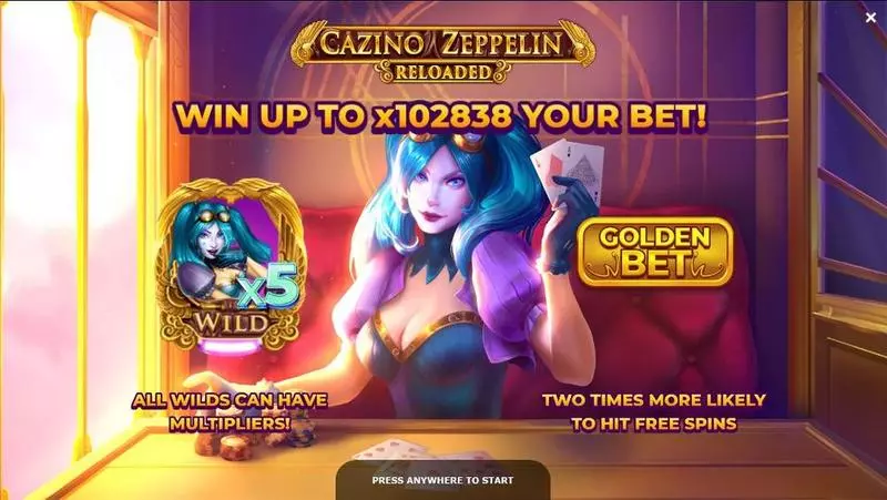 Play Cazino Zeppelin Reloaded  Slot Info and Rules