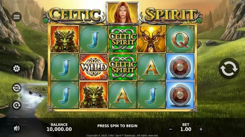 Play Celtic Spirit Slot Main Screen Reels