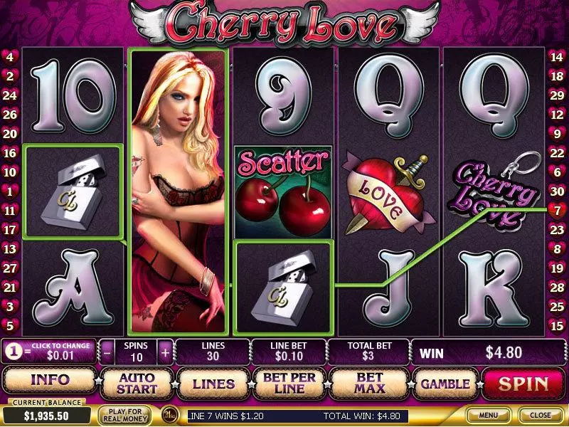Play Cherry Love Slot Bonus 1