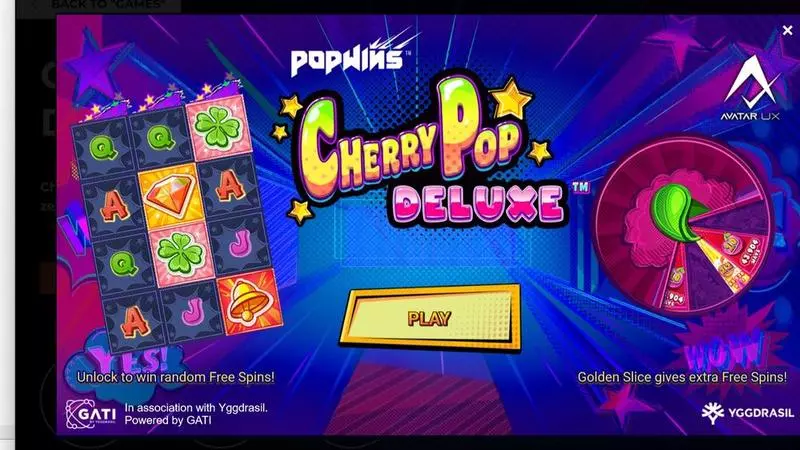 Play CherryPop Deluxe Slot Info and Rules
