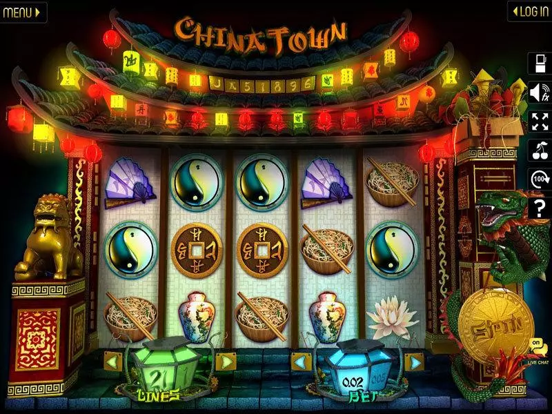 Play Chinatown Slot Main Screen Reels